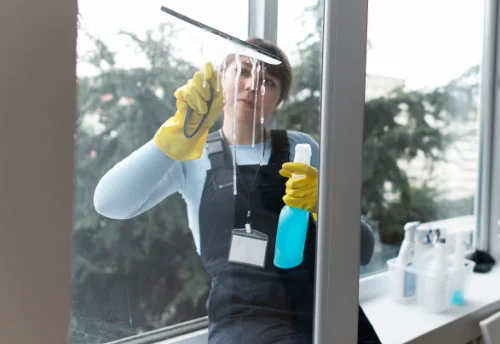 Nettoyage de vitres intérieures et extérieures à Puydaniel